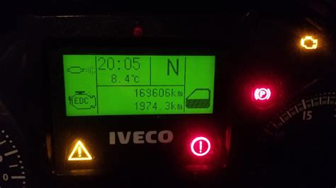 Courtesy and. . Iveco eurocargo oil warning lights